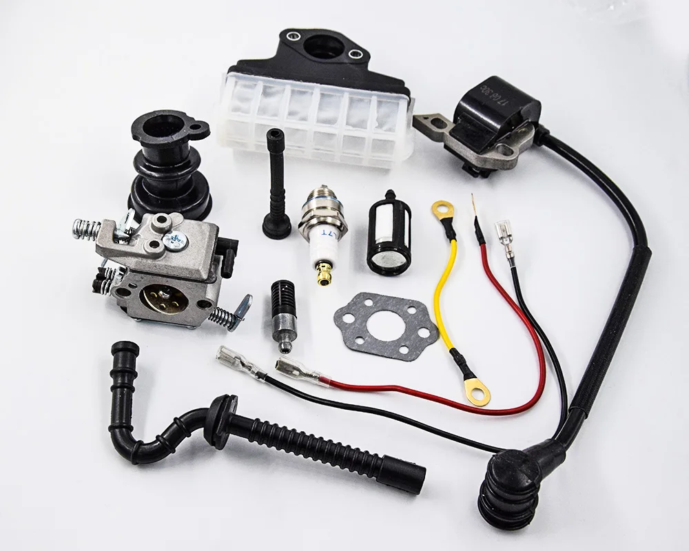 Carburetor Ignition coil Kit Fit Stihl 021 023 025 MS250C MS250 MS210 MS230
