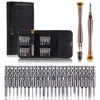 Juego de destornilladores Torx 25in1 conjunto de herramientas de reparación para iPhone 5 y 5s 6 móviles tableta PC Universal herramientas de mano 25 pc en 1 ► Foto 1/6