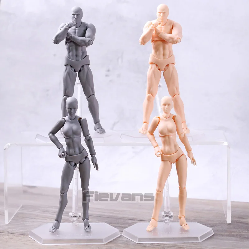 Figma фигурка из ПВХ модель 2 0 года Archetype Next She или He телесный серый цвет Чан Куна