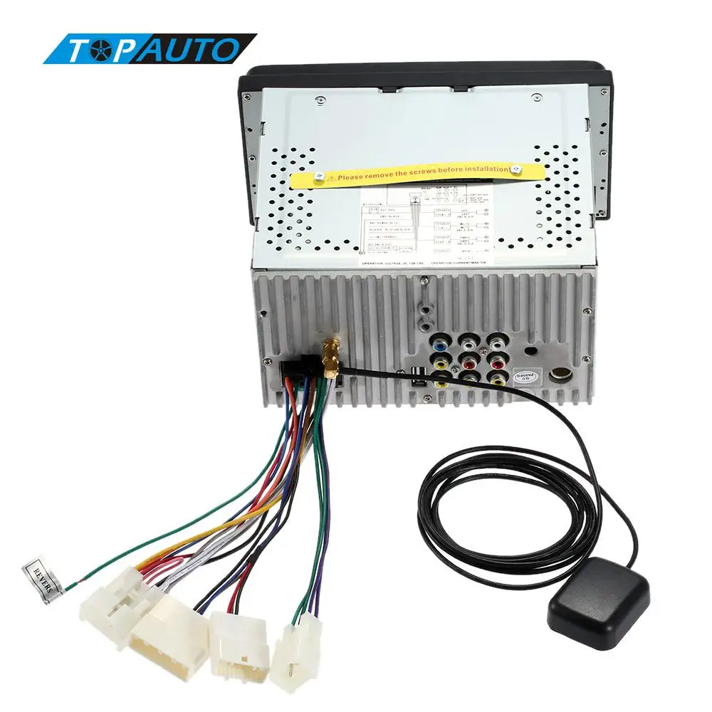HD 6 95 дюймовый автомобильный DVD плеер в тире 2 Din ПК стерео GPS навигация + BT Радио для