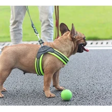 Безопасность питомца туристические принадлежности, нейлоновая сетка дышащий отражательная Подвеска для собак