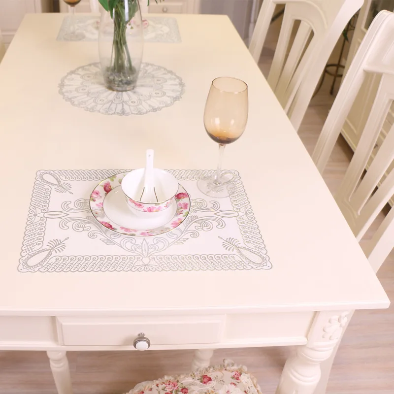 PVC الجدول وسادة مستطيلة الراقية فندق الغربية وسادة غير زلة الحرارة العزل وعاء لوحة وسادة فينيكس الذيل زهرة PVC الجدول وسادة مستطيلة الراقية فندق الغربية وسادة غير زلة الحرارة العزل وعاء لوحة وسادة فينيكس الذيل زهرة