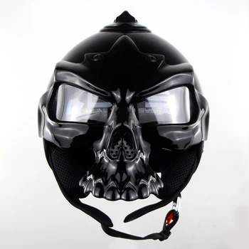 

Fashion Skull Motocross Helmet Hot Personality Skull Helmet Motorcycle Tyre Face Racing Outdoor Helmet