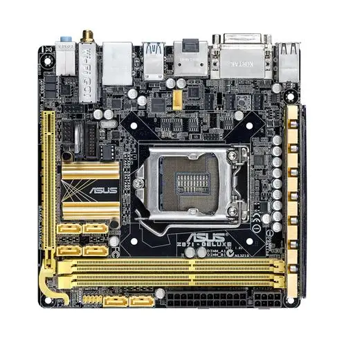 

Original Z87I-DELUXE 1150-pin Mini-ITX Z87 motherboard 90%new