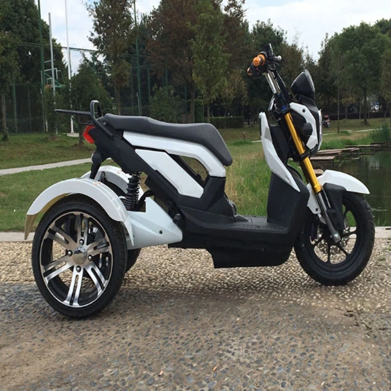 Volwassen Elektrische driewieler Elektrische motorfiets 1500 W Brede