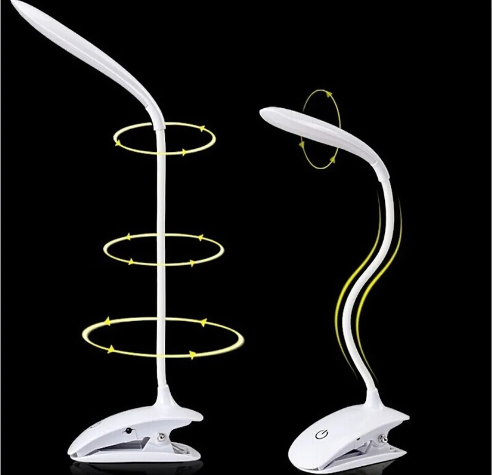 reading eye protection desk lamp led Table Lamp with Clip Bed Reading
