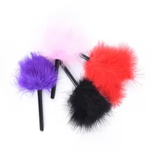 Флирт мягкий раб Flogger интимные аксессуары короткие Флирт перо черный порка щеколок флирт кнут SM Секс игрушки для пары