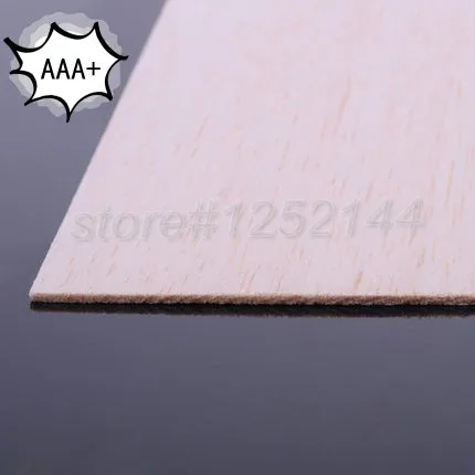 10 шт./лот AAA + Balsa деревянный лист слой 500 мм x 100 2 супер качество для самолета лодки