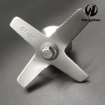 High quality Japan Spare parts blender knife ommercial blender blade parts Replacement Blades Blender jar 2l new black and silver for crossed replacement extractor blade spare jucier parts for blender part rubber gear seal ring