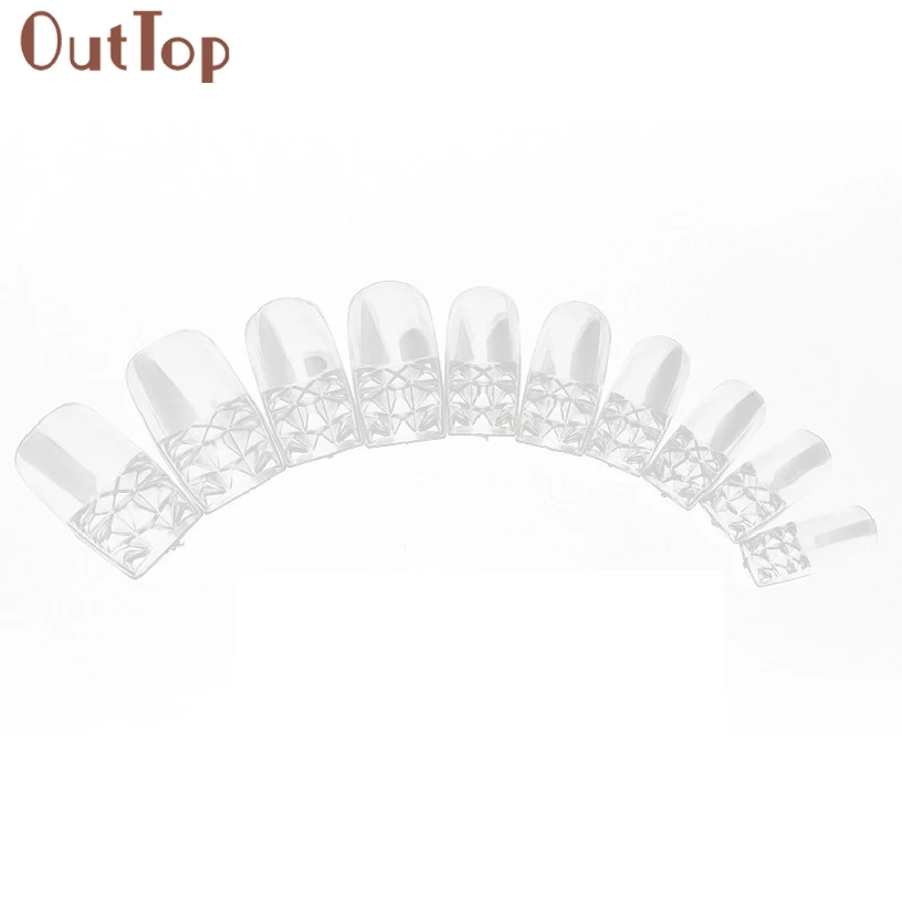 OutTop Pretty New 500 шт смешанный набор накладные ногти Советы Искусственные