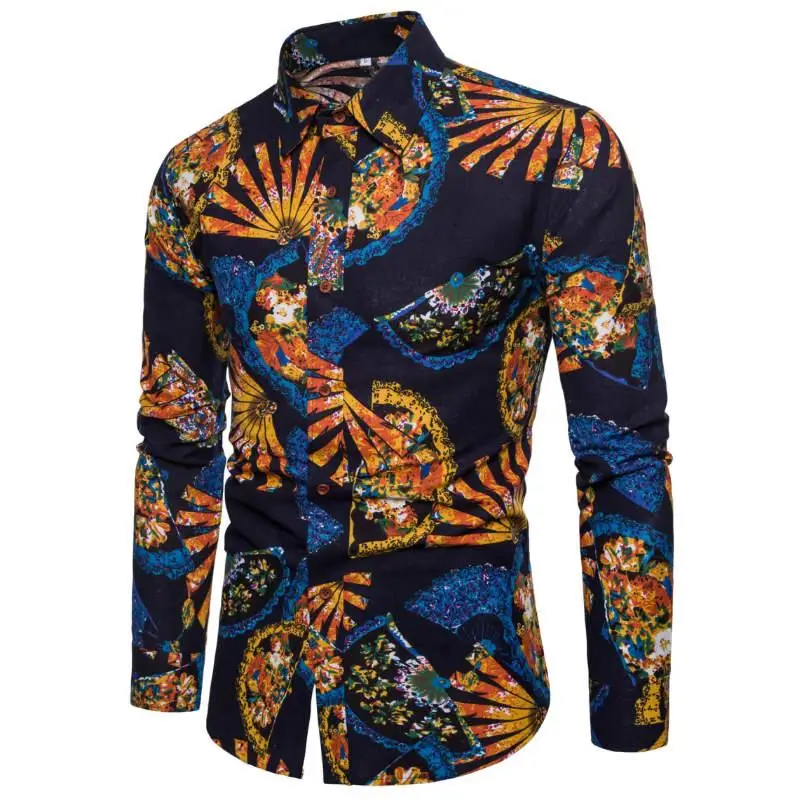 2019 New Year Fashion Leisure Men s Shirts European Style Slim Skill Men s Shirts Youth 3