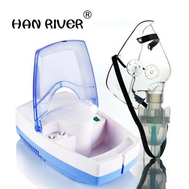  Portable Quiet Compressor Atomizer Nebulizer Vaporizer With Inhaler Kids Health Care Asthma Massage