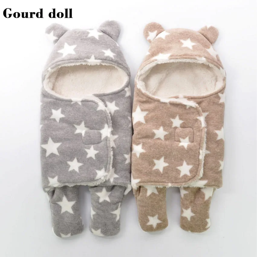 

2016 Baby infant winter sleeping bags as envelope for newborn cocoon wrap sleepsack,sleeping bag baby as blanket & swaddling