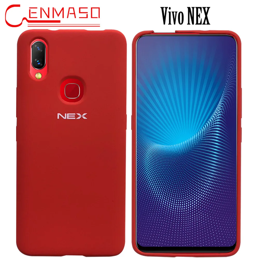 

Vivo NEX A Case Half / Full Protectiver Cover Vivo NEX S Phone Case Liquid Silicon Back Funda Vivo NEX Luxury Shockproof Capa