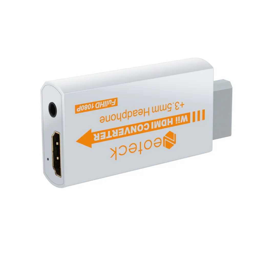 Neoteck высокое качество wii в HDMI конвертер Поддержка Full HD 720P 1080P 3,5 мм аудио wii 2HDMI адаптер для HDTV wii конвертер