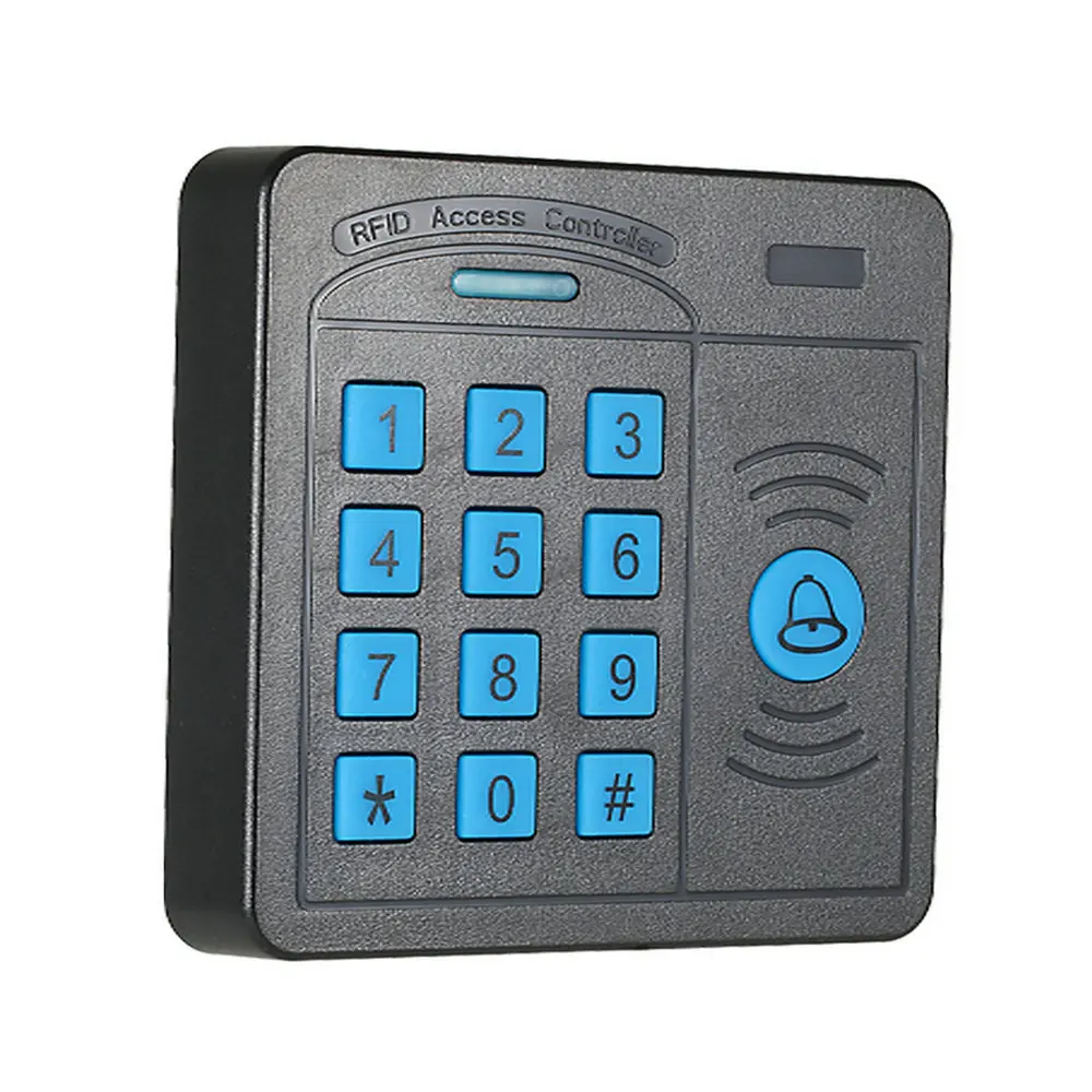 Двери Система контроля доступа Управление Лер ABS Корпус RFID считыватель клавиатуры Дистанционное управление 10 удостоверения личности