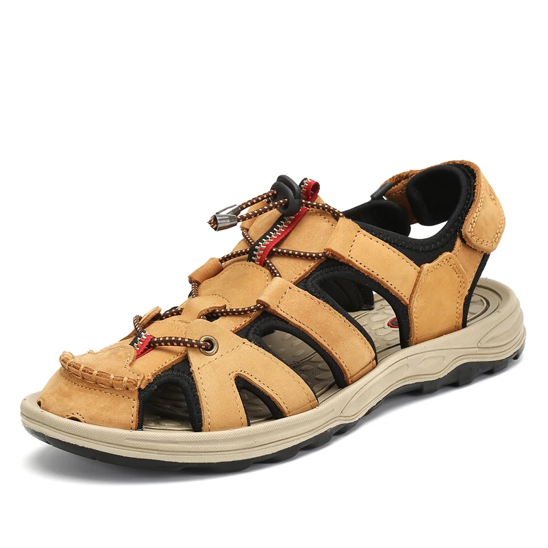 Summer Sandals Men Beach Shoes Crocse Outdoor Slipper Men Water Shoes Antiskid Hiking Sandals Breathable Soft Sandalias Hombre