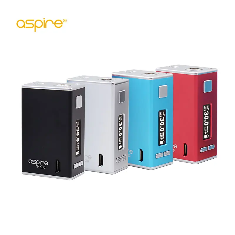 Aspire NX30 30 Вт Vape MOD со встроенным 2000 mAh Батарея Vapor электро-сигареты MOD для Aspire X30 комплект для ровера