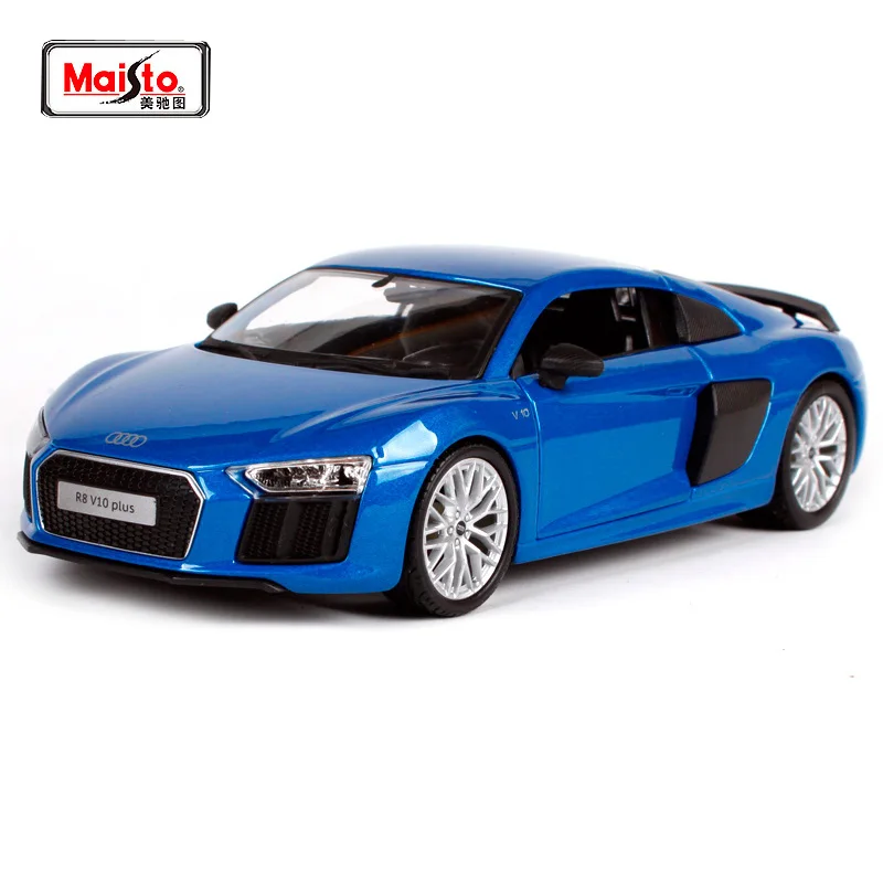 Maisto 1:24 Audi R8 V10 плюс литья под давлением Модель игрушечных автомобилей в коробке 31513