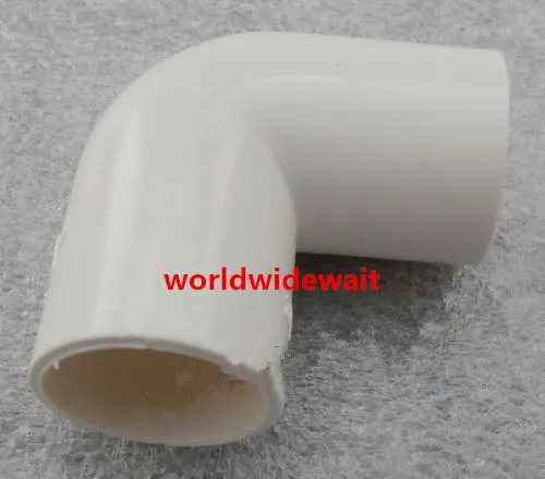 5Pcs 16/20/25/32/40mm Inner Diameter 90 Degree Elbow PVC Electric Wire Pipe Connectors White | Обустройство дома
