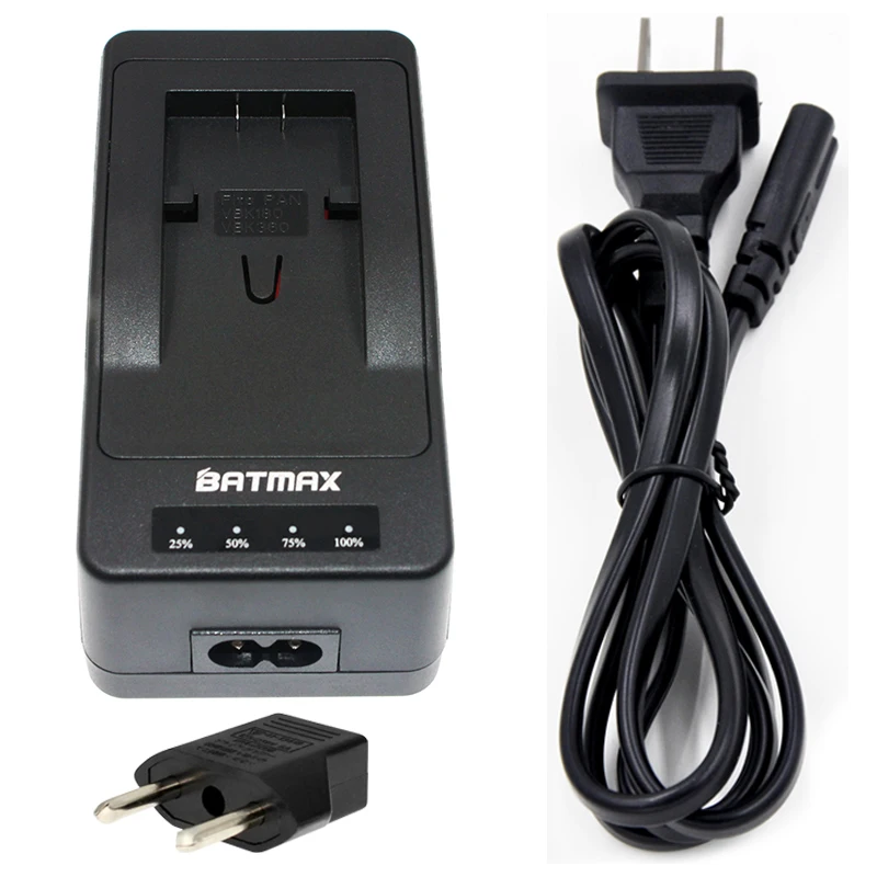 Batmax VW-VBK360 vbk180 VBK360 быстрое Быстрый быстро Зарядное устройство для Panasonic HDC SD40 tm40 sd80