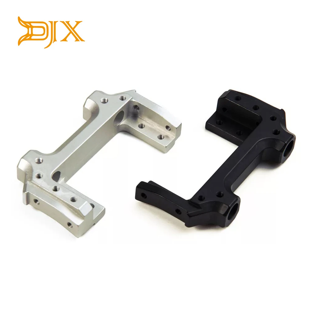 

DJX SCX10 Metal Front Beam Bracket Servo Relocation Bumper Mount Stange for 1/10 RC Crawler Car SCX10 II AX90046