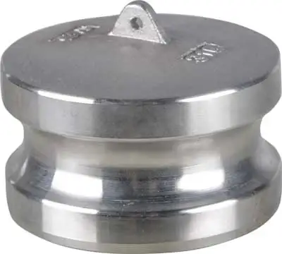 

1/2in. and 3/4in. Stainless Steel Dust Plug Camlock Fitting