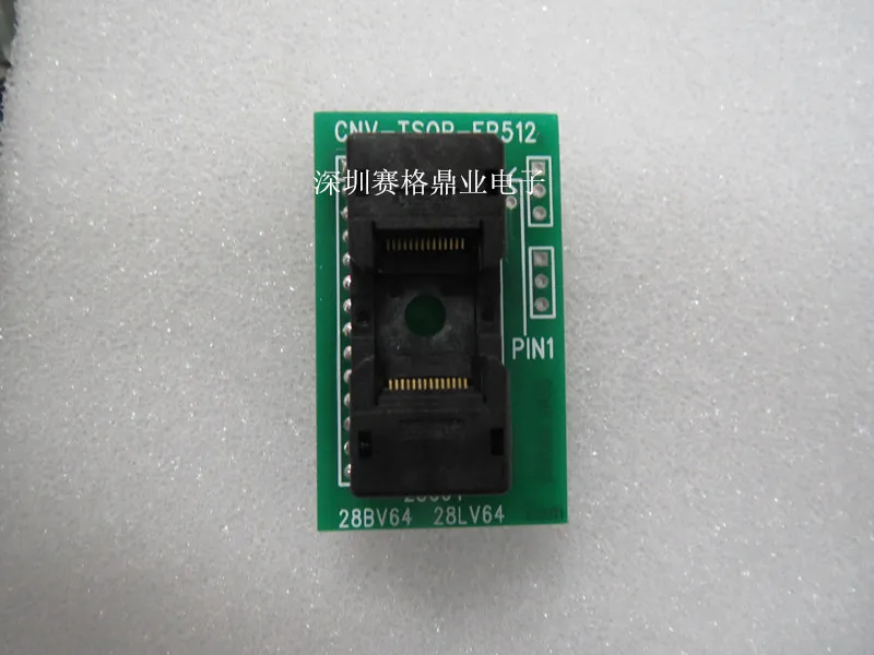 

Opentop CNV-TSOP-EP512 TSOP28 IC Burning seat Adapter testing seat Test Socket test bench in stock free shipping