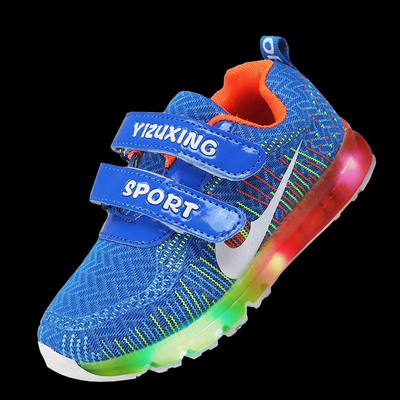 led shoes enfant kids light up shoes flashing for Children shoes with