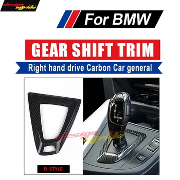 

For BMW M Series X5M X6M High-quality Right hand drive Carbon Fiber car General Gear Shift surround cover D-Style Car-styling