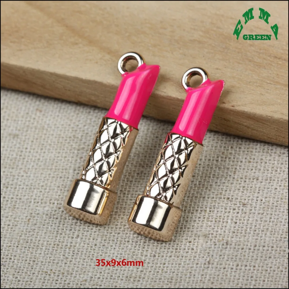 Fashion Enameled Lipstick Cosmetic Perfume Bottle Design Crafts