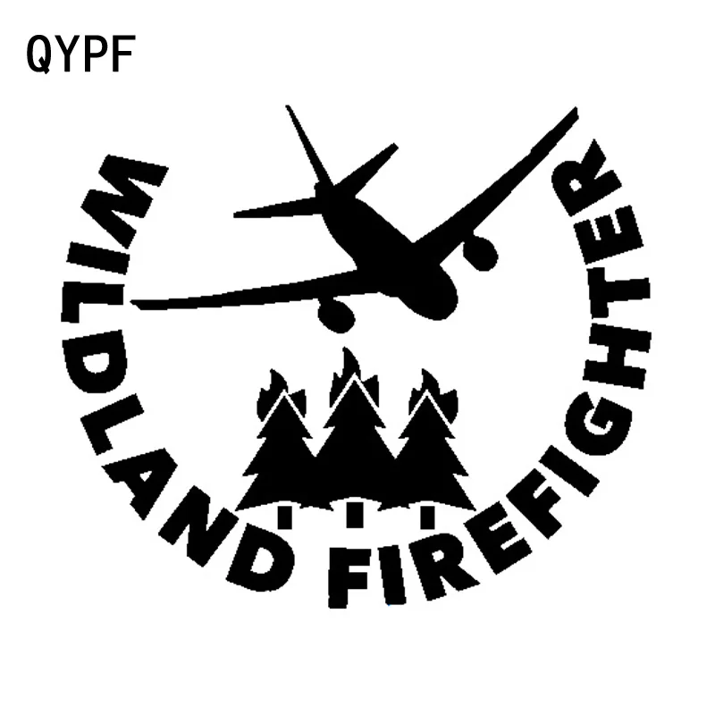 

QYPF 16.3cm*13.9cm Fierce Competition WILDLAND FIREFIGHTER Aircraft Delicate Vinyl Car Sticker Decal Special Graphical C18-0676