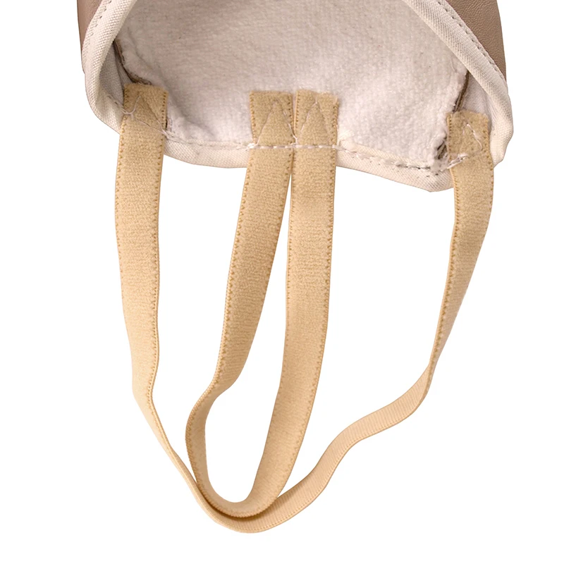 Gymnastics Dance Shoes Children's Adult Sheepskin Leather Soft Deep Half Body