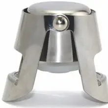 Новое прибытие Шампанское Сверкающее вино запорная крышка вилка из нержавеющей стали