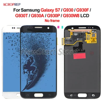 

Super Amoled For Samsung Galaxy S7 G930 G930F G930T G930A G930P G930W8 LCD Display Touch Screen Digitizer Assembly Replacement