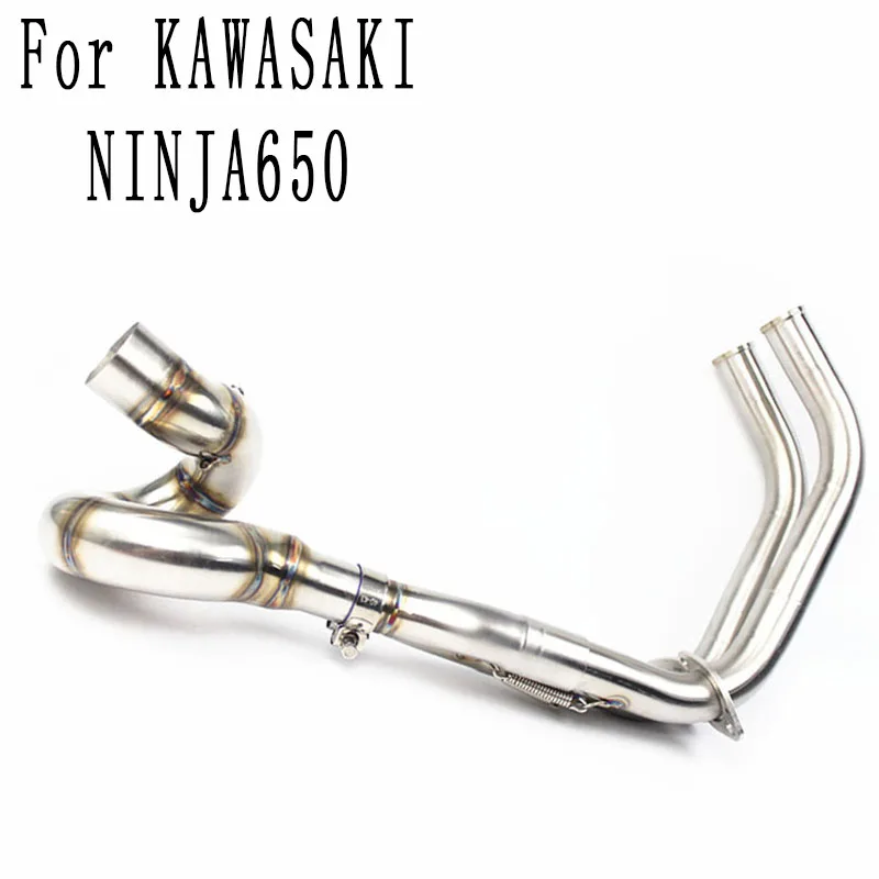 Full Exhaust System For Kawasaki Z650 NINJA650 Motorcycle Stainless