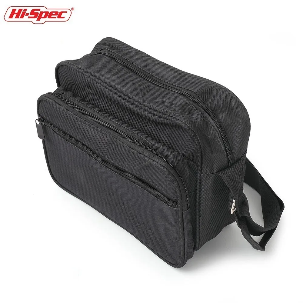 

Hi-Spec Multifunctional Single Shoulder Bag Electrician Toolkit Tool Bag Hardware Parts Organizer Waterproof Oxford Cloth