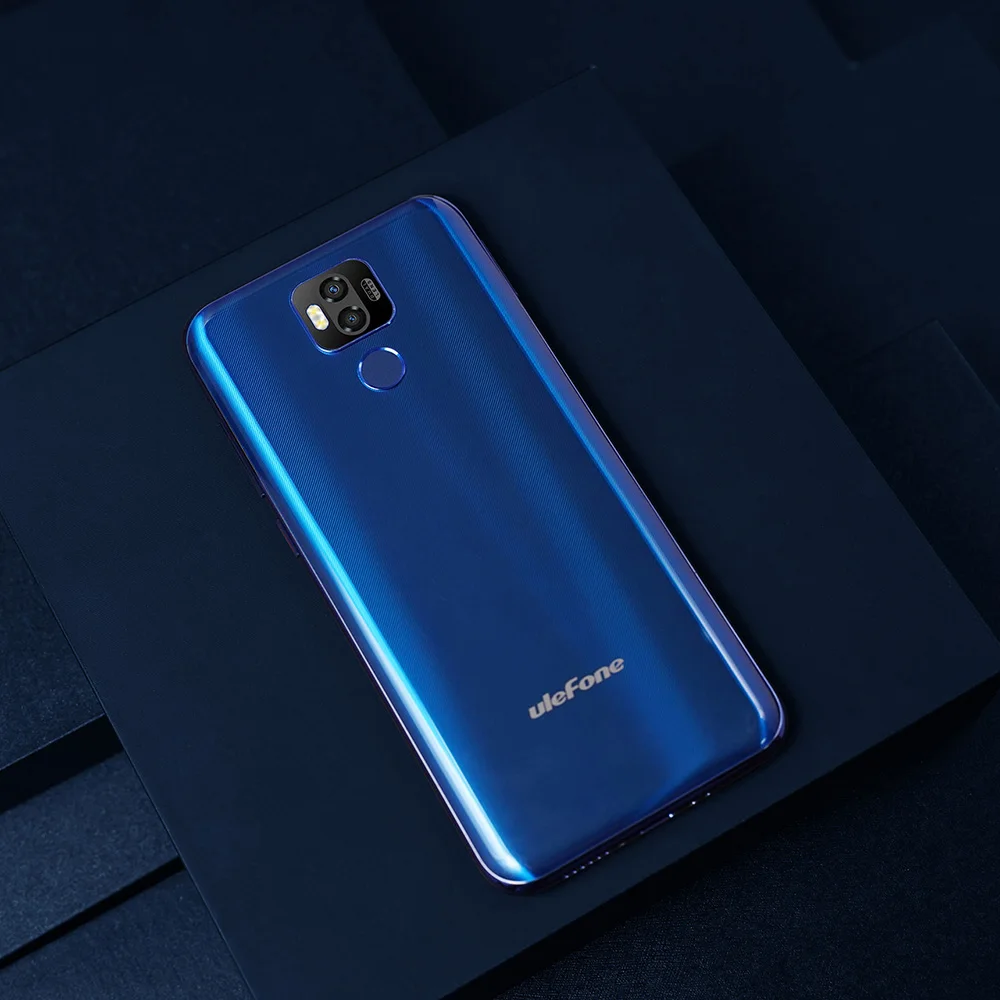 Отпечатков пальцев ID+ Разблокировка лица Ulefone power 6 Android 9,0 Восьмиядерный 6," 18MP смартфон 4 Гб 64 Гб 6350 мАч NFC 4G мобильный телефон