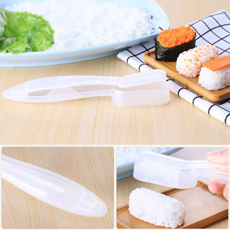 1 шт. многоразовая форма для суши DIY Суши производитель Пластиковая форма для рисовых шариков легкие инструменты для приготовления суши практичные кухонные принадлежности аксессуары