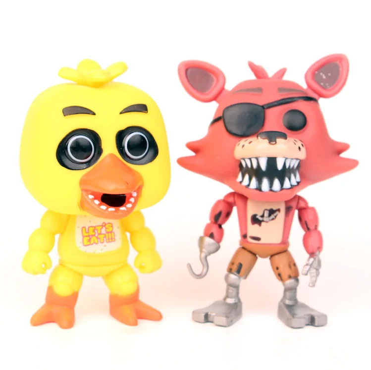 THINKEASY 6 шт./лот Five Nights At Freddy's FNAF Bonnie Foxy Freddy Fazbear Bear Night игрушки Фигурки|Игровые