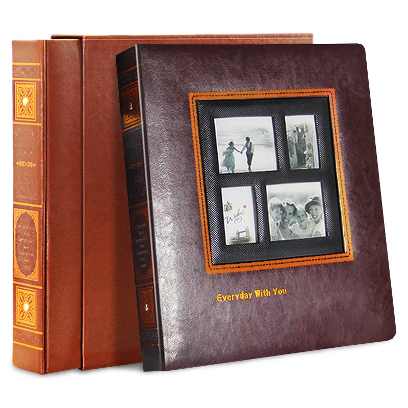 

Big Capcity 6 inch Photo Album Baby Family Scrapbook Albums Wedding Foto High Quality Picture Gallery Birthday Gift 13
