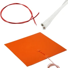 40 см 1200 Вт 3d принтер силиконовая грелка с подогревом Гибкая Водонепроницаемая печать