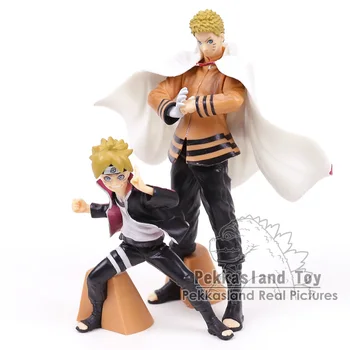 

BORUTO NARUTO NEXT GENERATIONS Uzumaki Naruto & Boruto PVC Figures Toys 2pcs/set 10~15cm