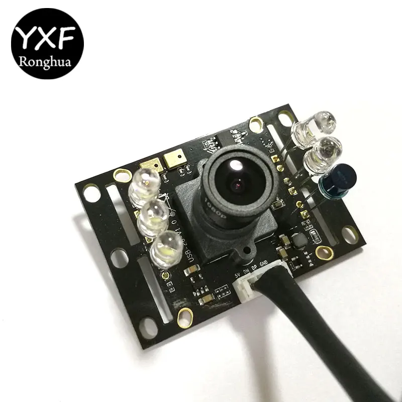 H.264 модуль фотоаппарата, USB 720 P светодиодный GC1024 1MP 128 градусов Широкий формат объектив CMOS UVC HD мини-плата YXF-AS-2491-USB-264-V1-светодиодный