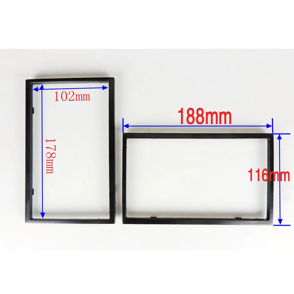 

auto radio 2 din frame to car dvd gps decorative frame for 2din frame in vw 178 x 102mm universal