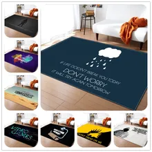 Модный игровой коврик для детей, детская подвижная игра спортивные маты с мультяшным принтом, детские ковры и коврики для приключений, детский коврик для ползания