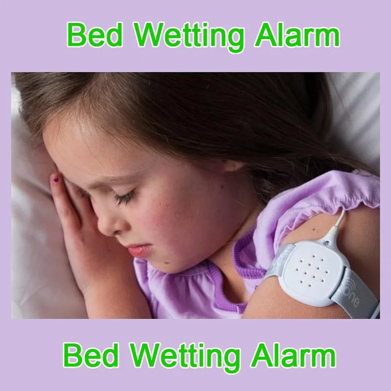 

Security Enuresis Alarm for Kids / Children and Patients Eliminate Bed Wetting Bedwetting have a good dream