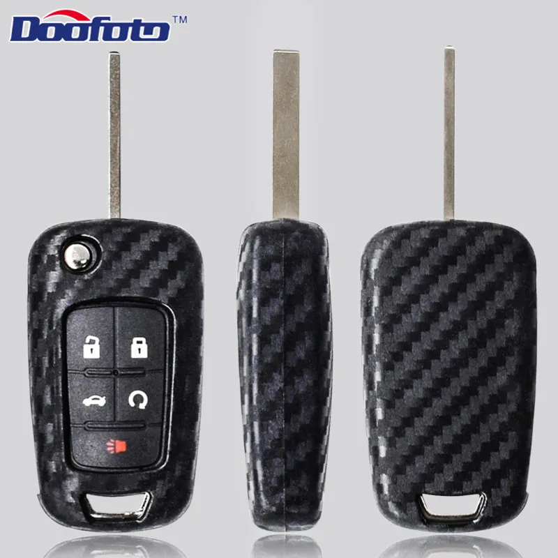 Carbon fiber key cover for CHEVROLET (4)