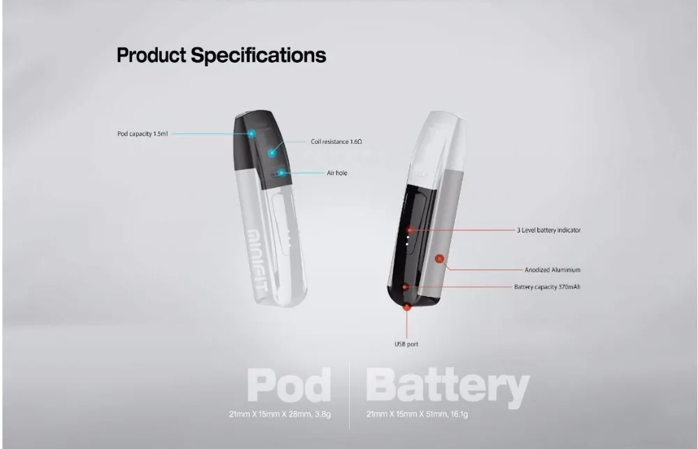 Justfog Minifit 370mAh -2
