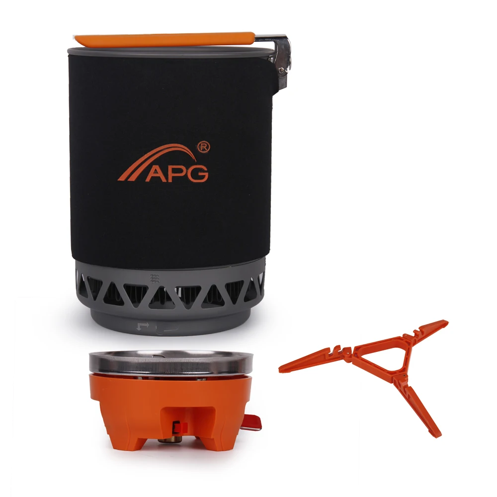 1800ML Portable Gas Burners Large Capacity Gas Stove Furnace Fires Heat Cooking System Camping Equipment